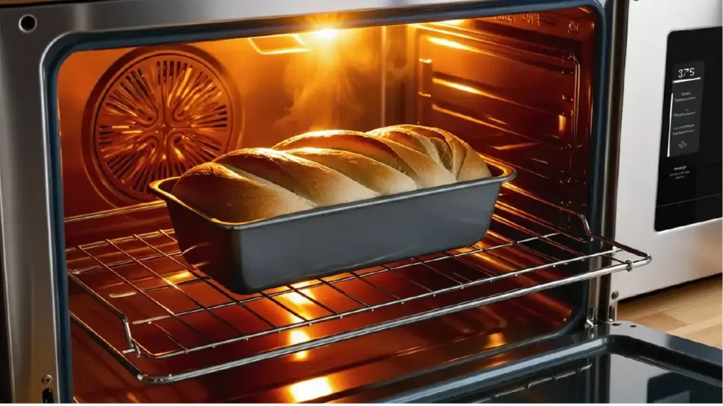 Baking Zucchini Bread in Oven