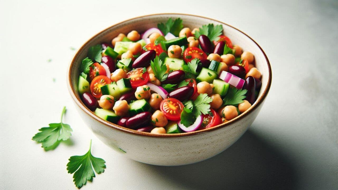 Dense beans salad