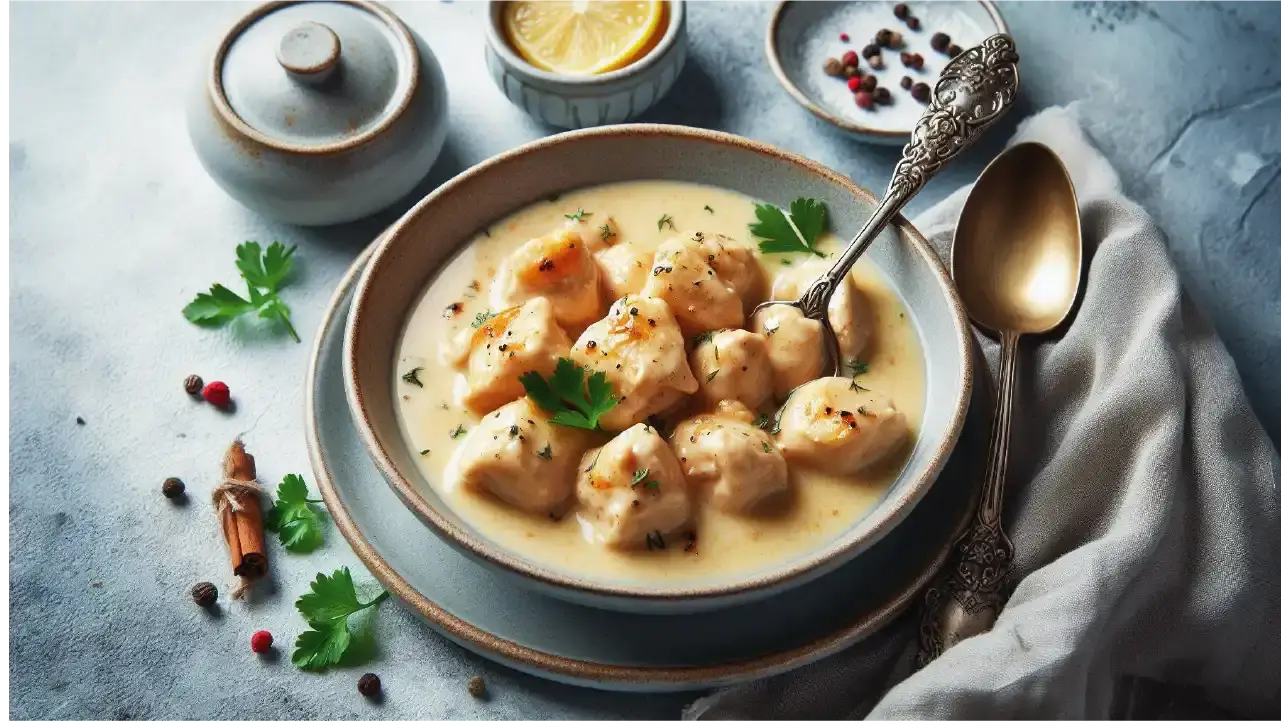 Simple Creamy Chicken and Leeks