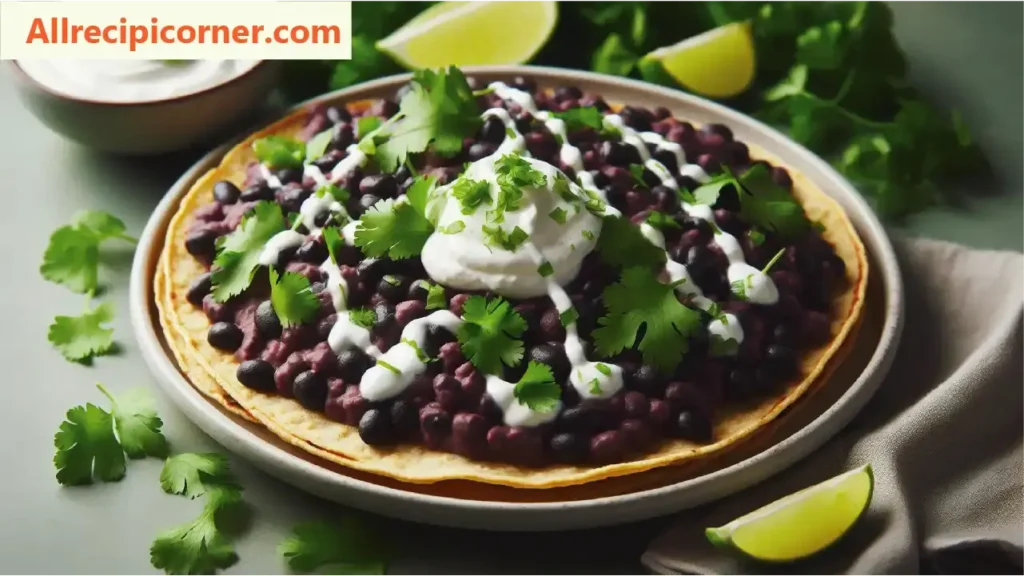 Black Bean Tostadas