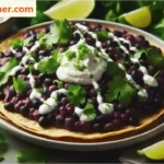 Black Bean Tostadas