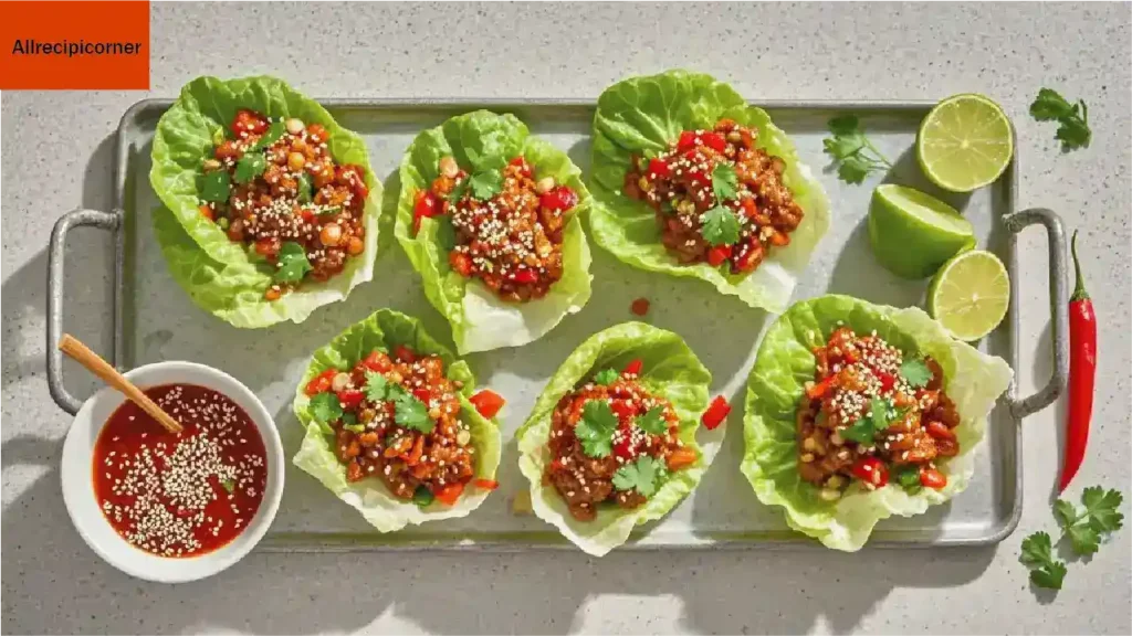 Spicy Gochujang Lettuce Wraps